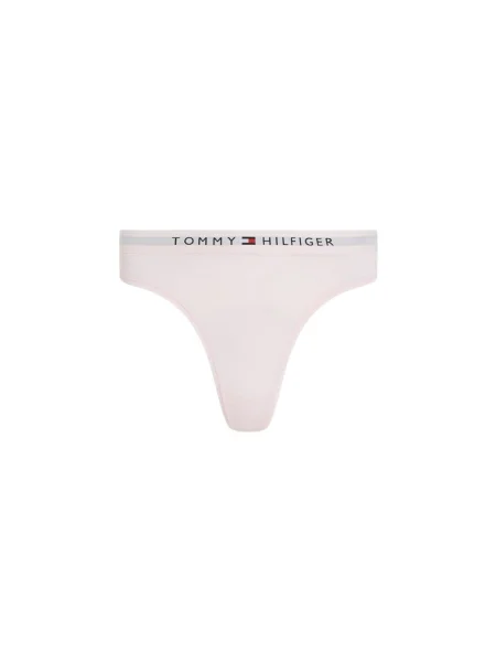 Tommy Hilfiger Stringové nohavičky Ružová biela