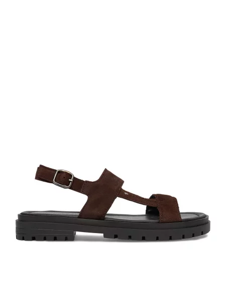 Lasocki Sandali Temno rjava