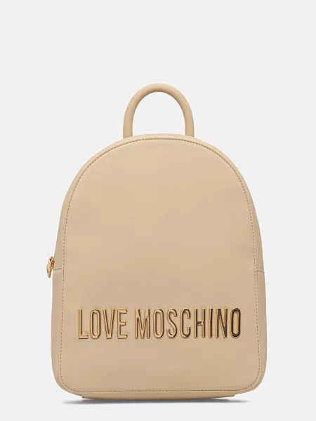 Ruksak Love Moschino bež