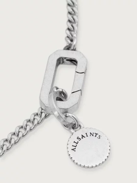 AllSaints браслет металевий