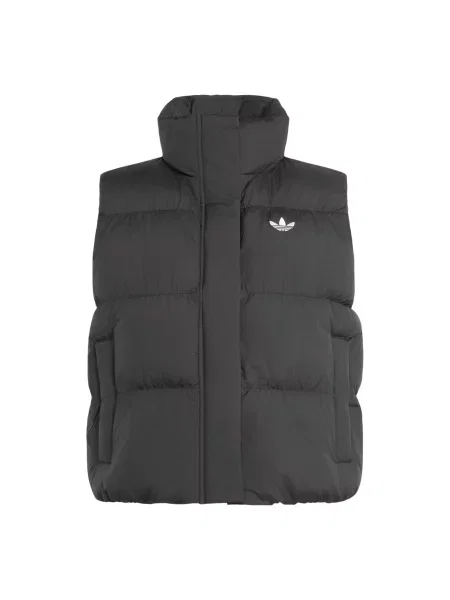 ADIDAS ORIGINALS Vestă REGULAR PADDED' negru
