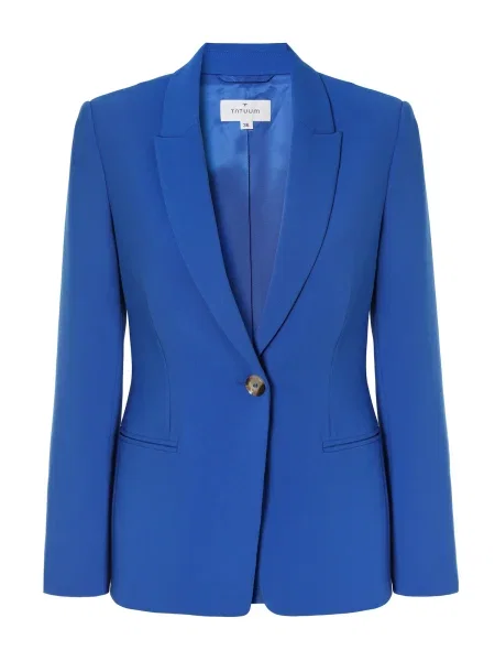 TATUUM Sacou Lamiza regal albastru