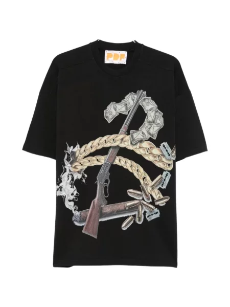 Tricou Pdf cu imagine negru