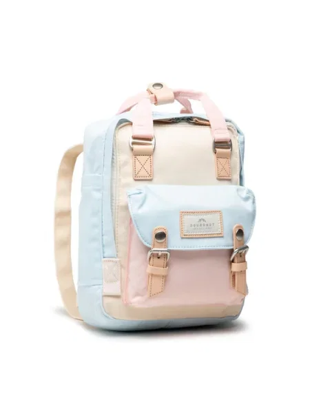 Doughnut Rucsac Macaroon Mini femei mic neted albastru
