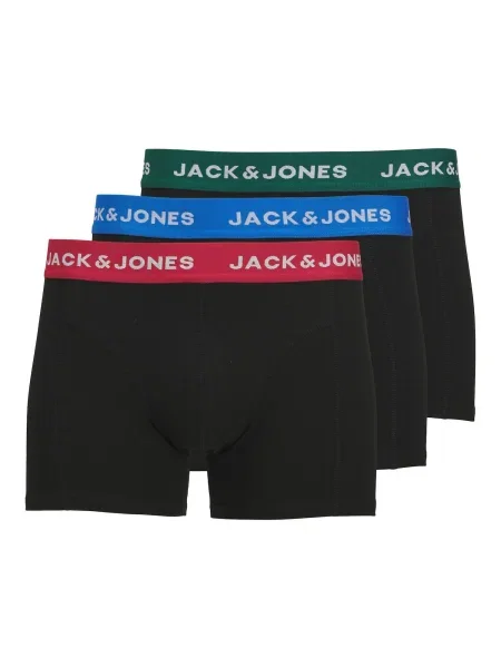JACK & JONES Boksarice JACJOE modra / temno zelena / malina črna