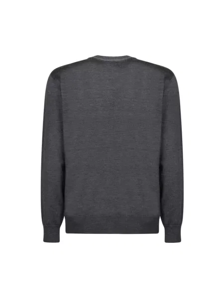 Dzianinowa bluza Dsquared2 szara