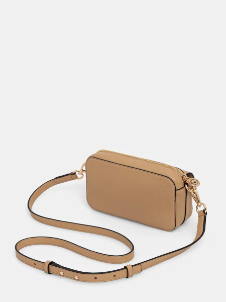 Tommy Hilfiger torebka crossbody z imitacji skóry beżowa