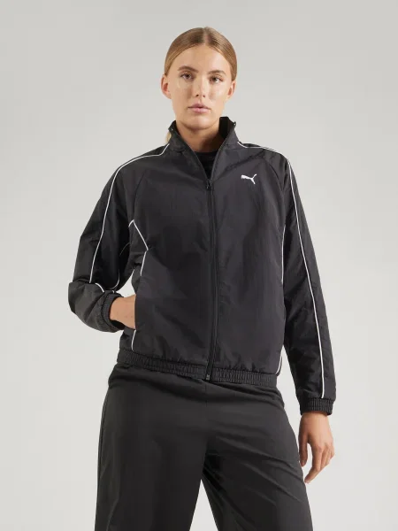 PUMA Geacă sport negru