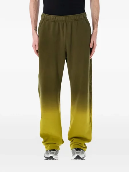 Pantaloni Nike din fleece alergare verde
