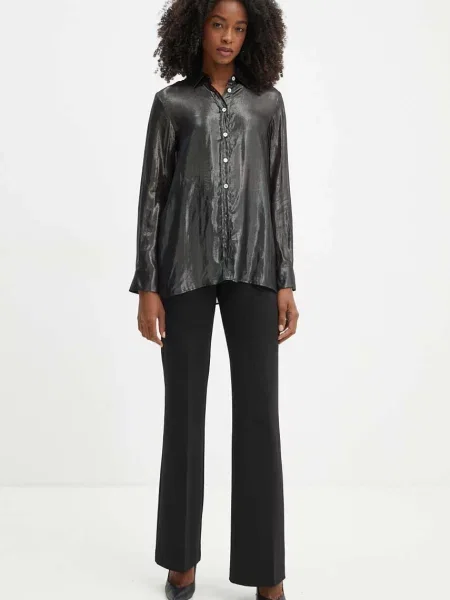 Сорочка Marella regular класичний комір зелений