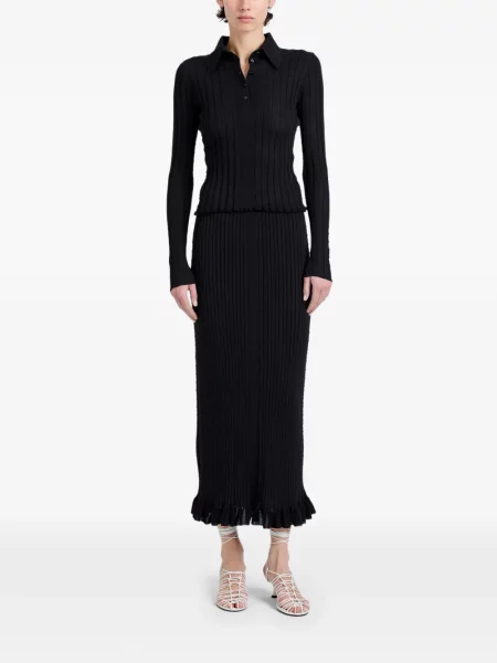 Fustă Proenza Schouler tricotate negru