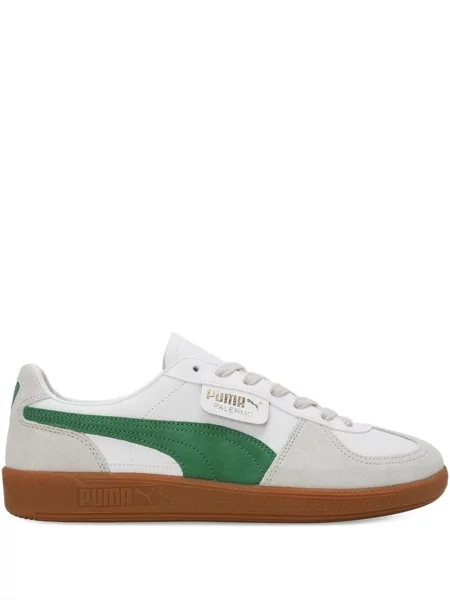 Sneakerși Puma Suede din piele alb
