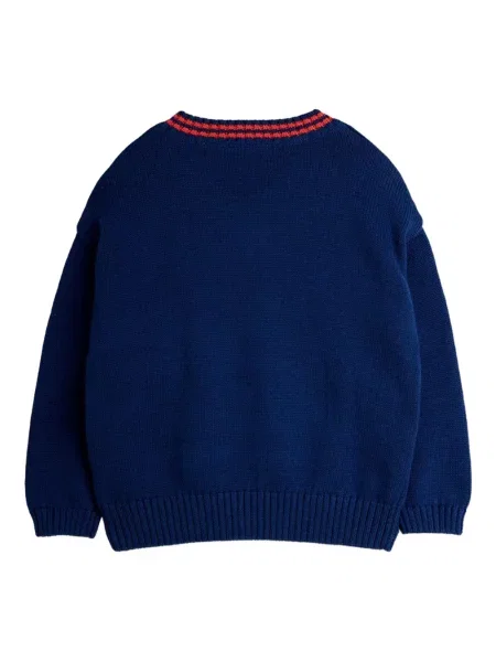 Sweter dziecięcy Mini Rodini niebieski