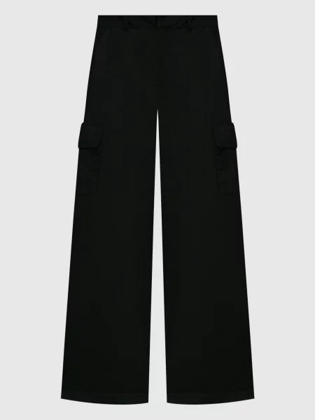 Штани-карго з вишивкою логотипа OW Off-white чорні