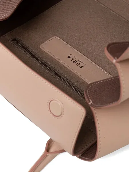 Geanta de piele Furla din piele roz