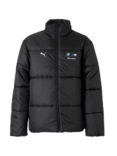 PUMA Geacă sport BMW MMS Ess negru / natural alb