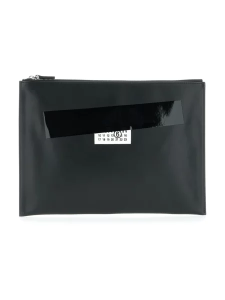 Torebka Mm6 Maison Margiela skórzana czarna