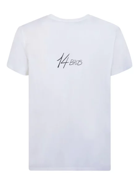 Tricou 14bros cu imagine alb