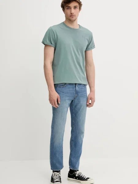 Levi's jeansy TAPER niebieski