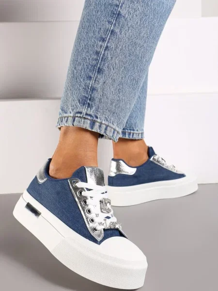 Sneakerși Inny albastru