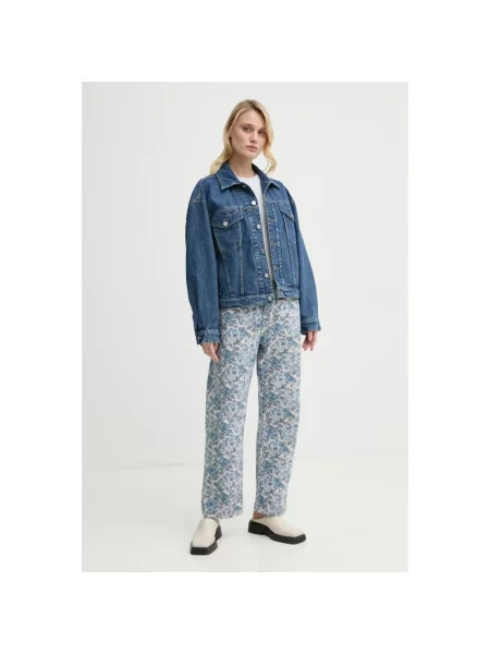Jeansy straight leg Levi's niebieskie