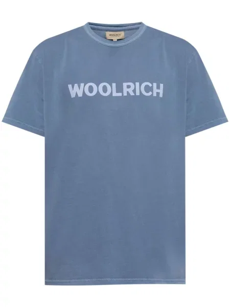 Tricou Woolrich cu imagine albastru