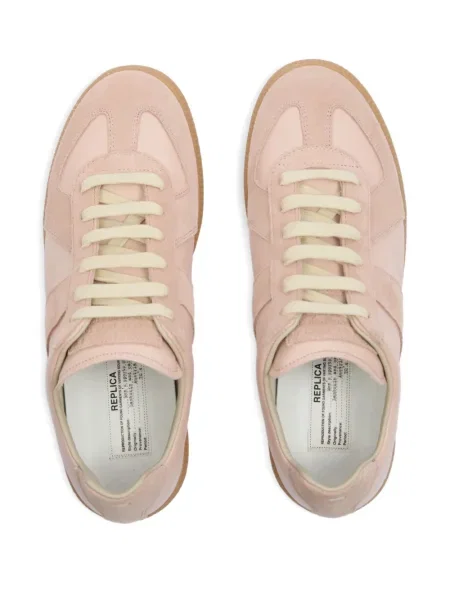 Sneakerși Maison Margiela din piele de căprioară