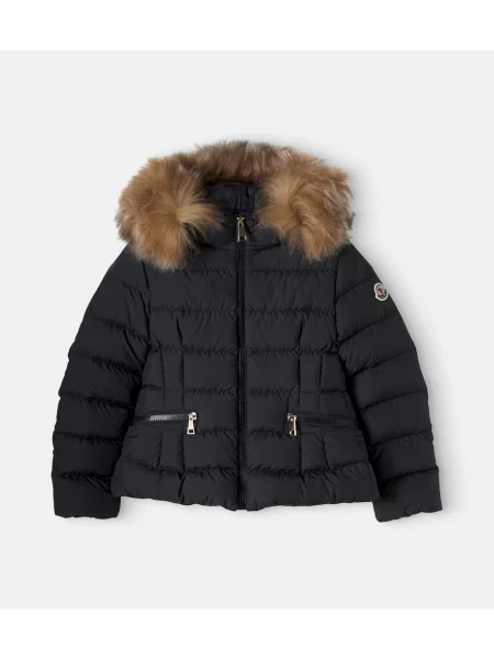 Gyerek pehelydzseki Moncler Enfant fekete