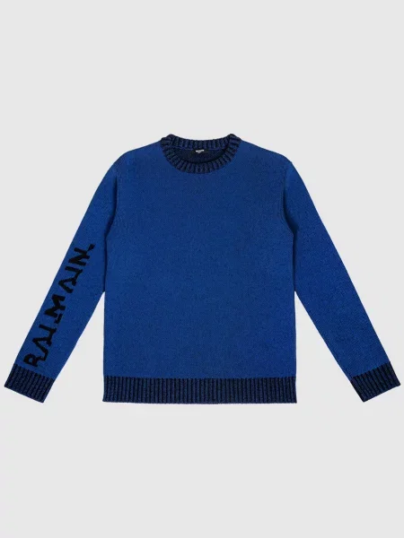 Детский свитер Balmain синий