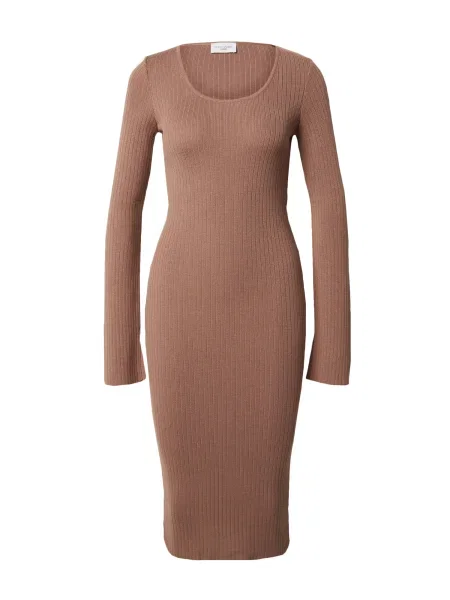 ABOUT YOU x Toni Garrn Rochie tricotat Hailey taupe gri
