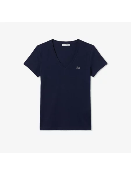Lacoste Koszulka Lacoste granatowa