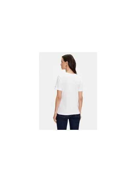 Tommy Hilfiger Póló Script Regular Fit fehér