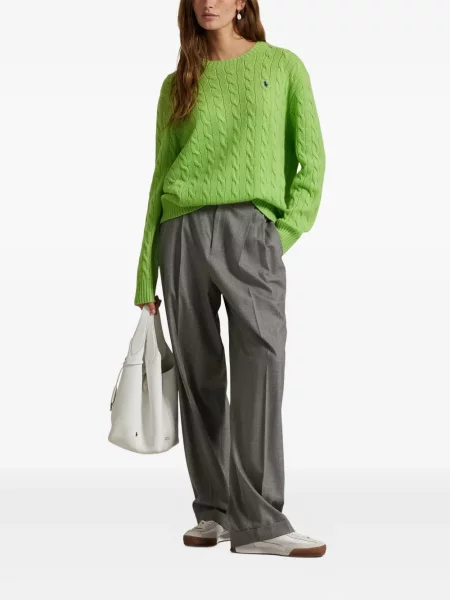 Căciulă Polo Ralph Lauren cu broderie tricotate de costum albastru