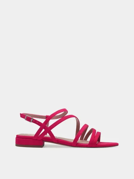 Tamaris Босоніжки Текстиль рожевий