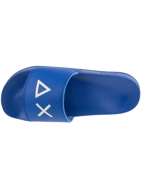 Pantofi Sun68 cu autograf albastru