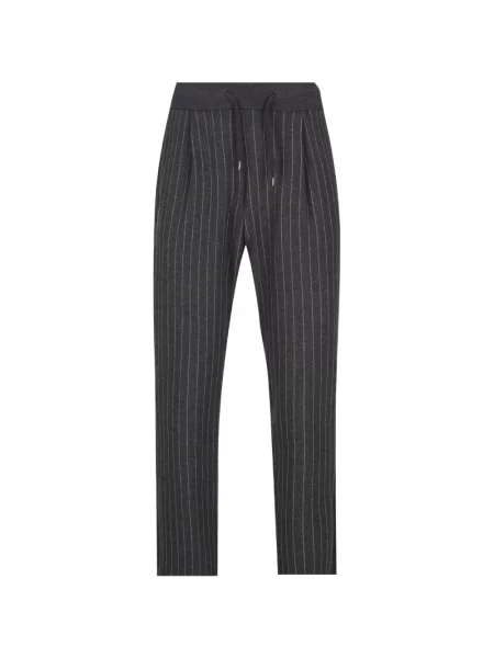 Pantaloni Herno cu cordon gri
