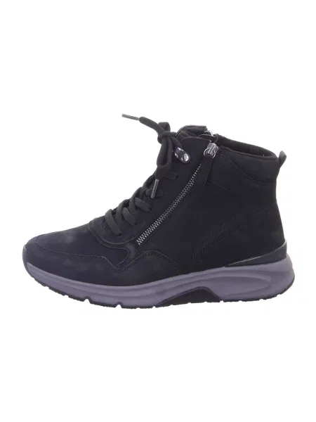 Buty do kostki Gabor zamszowe czarne