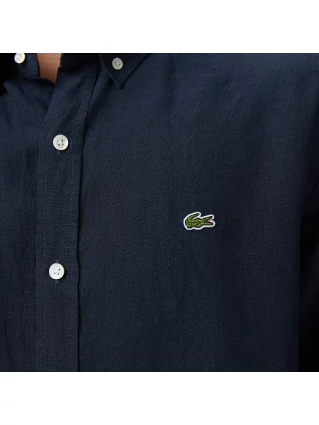 Рубашка Lacoste синяя