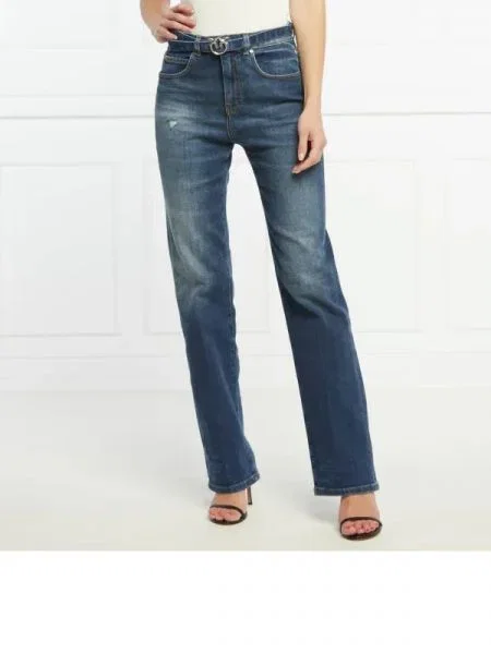 Pinko Blugi flavia | flare fit gri