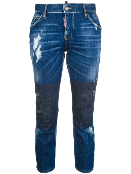 Decupat blugi Dsquared2 albastru