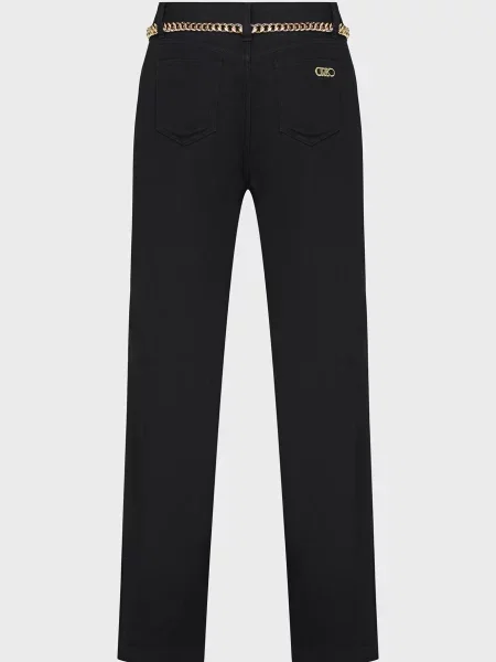 Джинсы клеш Michael Kors черные