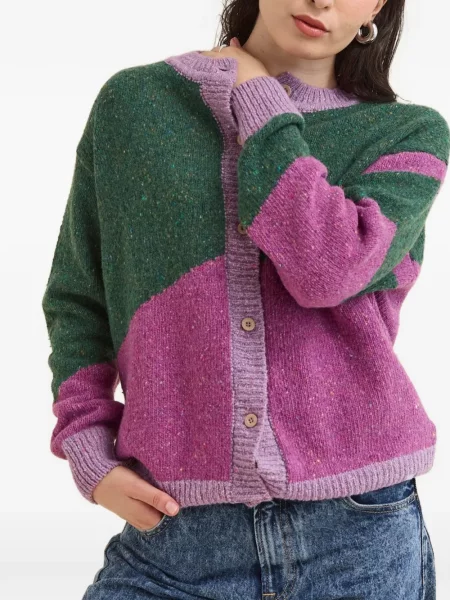 Cardigan Favorite People tricotate verde