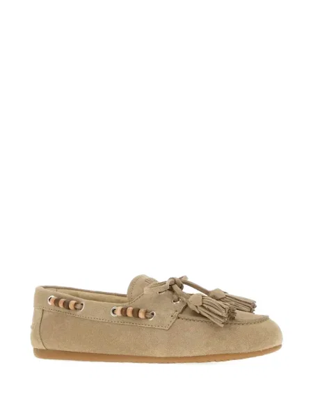 Pantofi loafer Miu Miu cu mărgele
