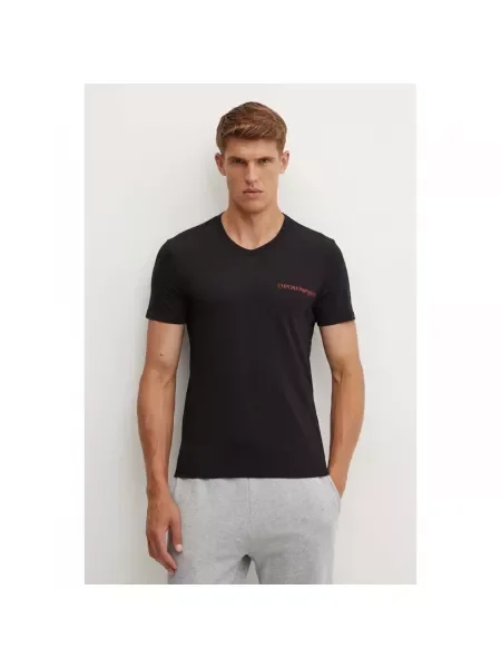 Póló Emporio Armani fekete