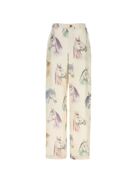 Pantaloni Moschino cu imagine