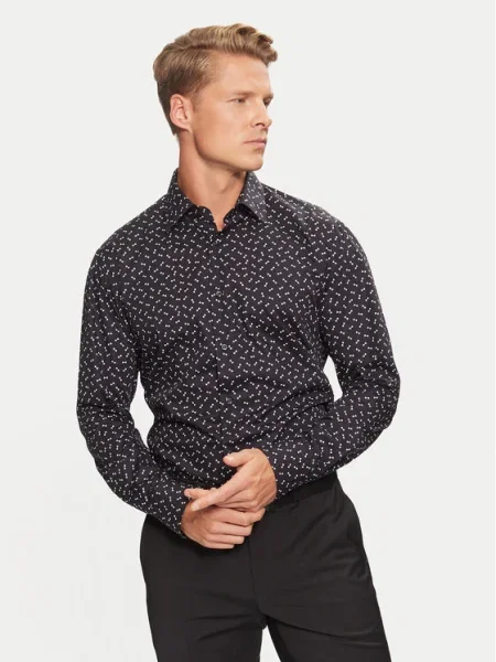 Boss Риза H-Joe черен