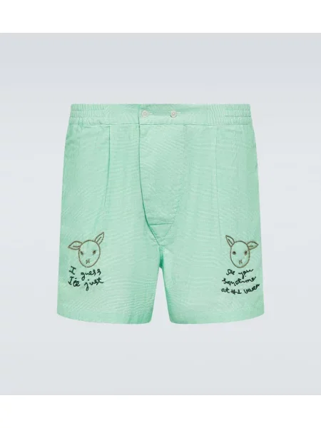 Kratke hlače Bode zelena
