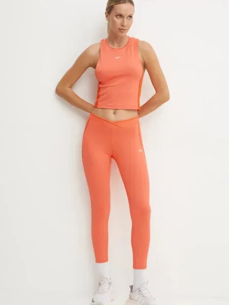 Топ для тренувань Reebok Team помаранчевий