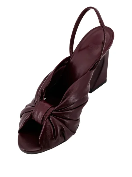 Pantofi cu toc Fendi violet