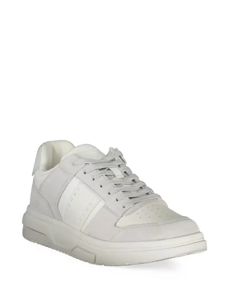 Sneakerși Tommy Hilfiger din piele alb